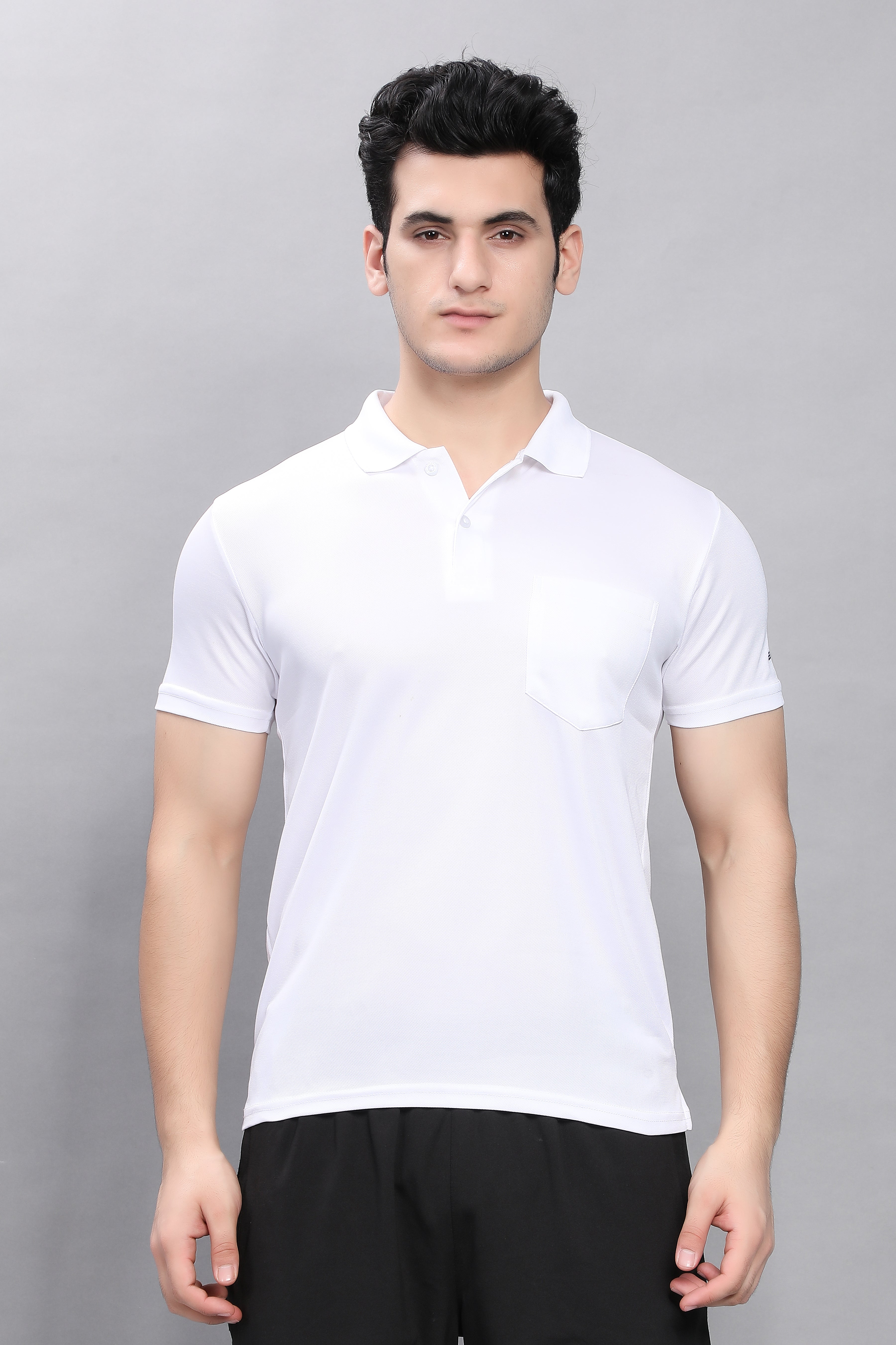 DRYFIT ROUND NECK WITH POCKET