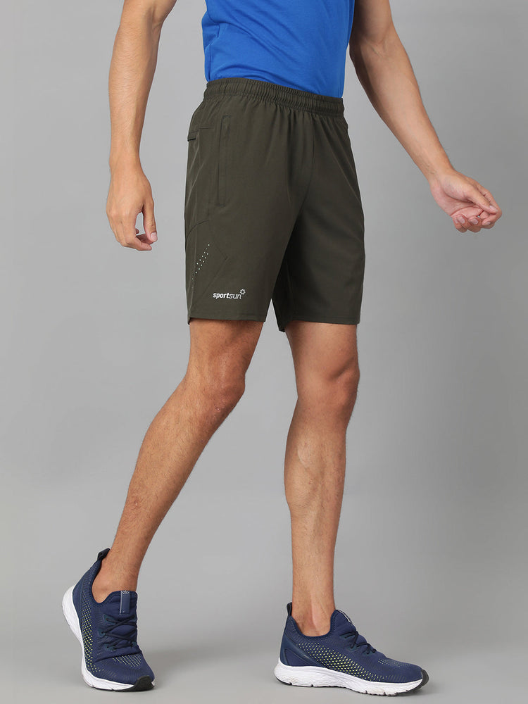 Sport Sun NS Lycra Olive Shorts for Men