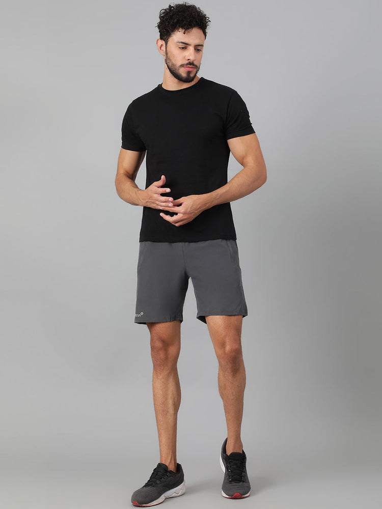 Sport Sun NS Lycra Dark Grey Shorts for Men