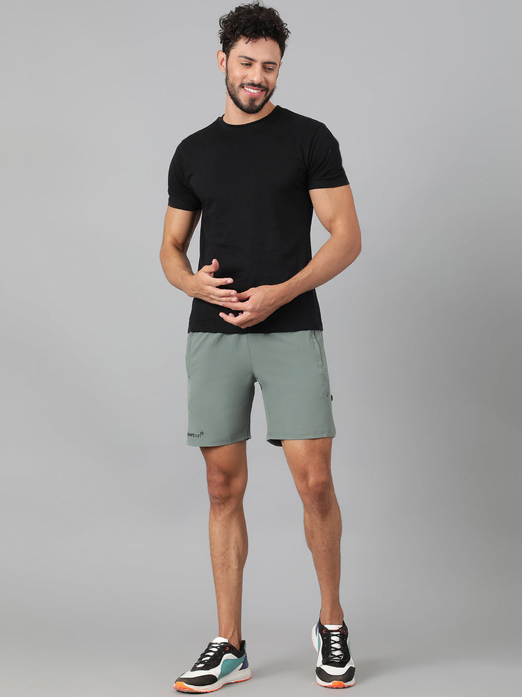 Sport Sun NS Lycra Green Shorts for Men