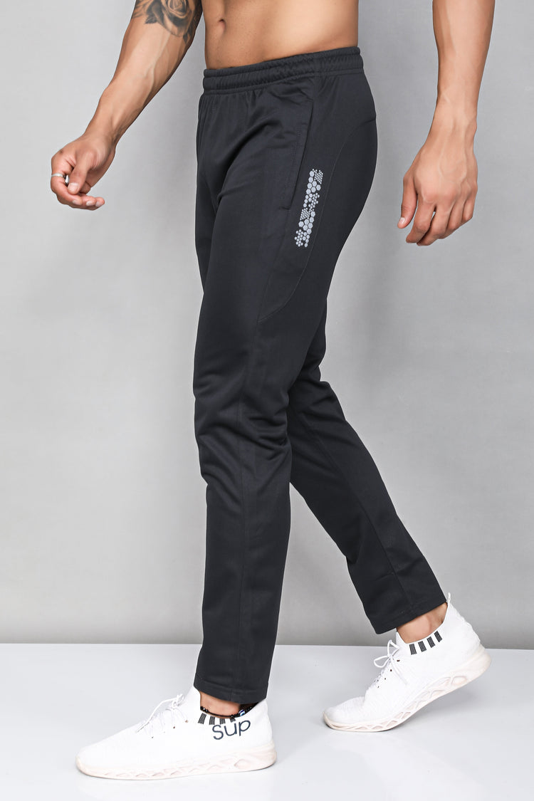 Sport Sun Dry Fit Dark Grey Track Pant for Men