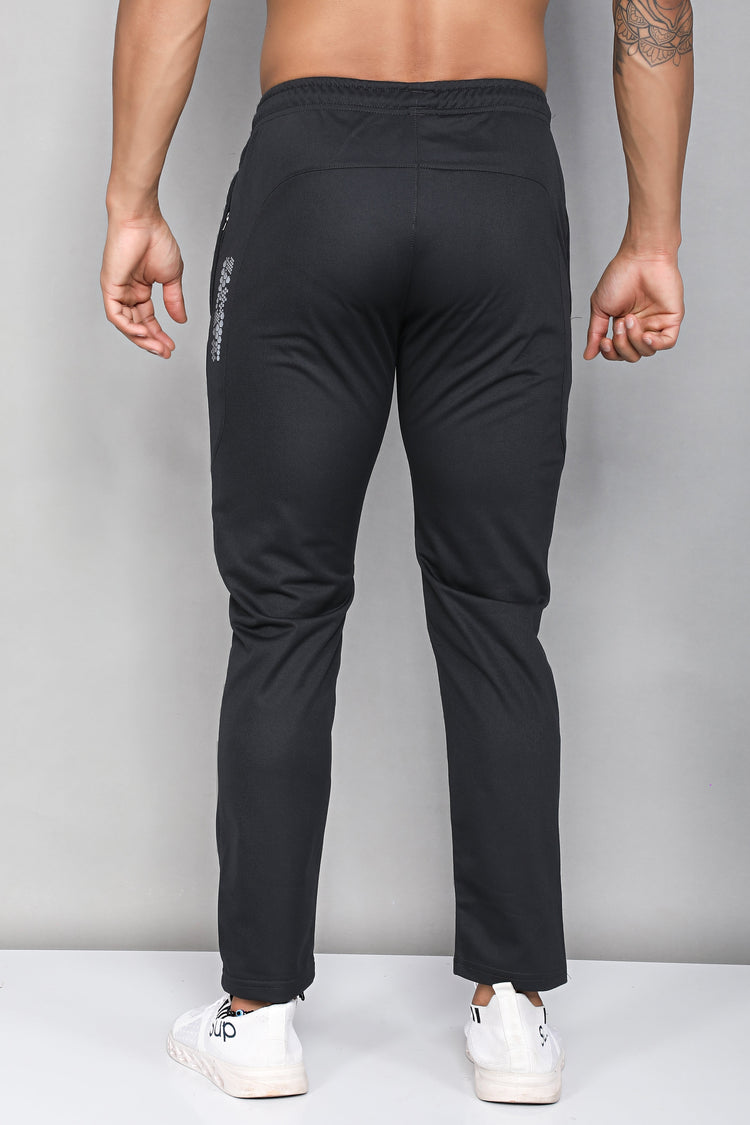 Sport Sun Dry Fit Dark Grey Track Pant for Men