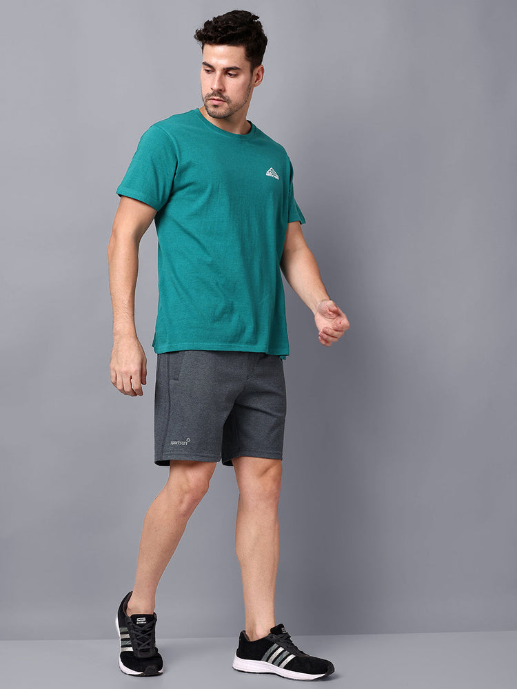 Sport Sun Active Cotton Dark Grey Shorts for men