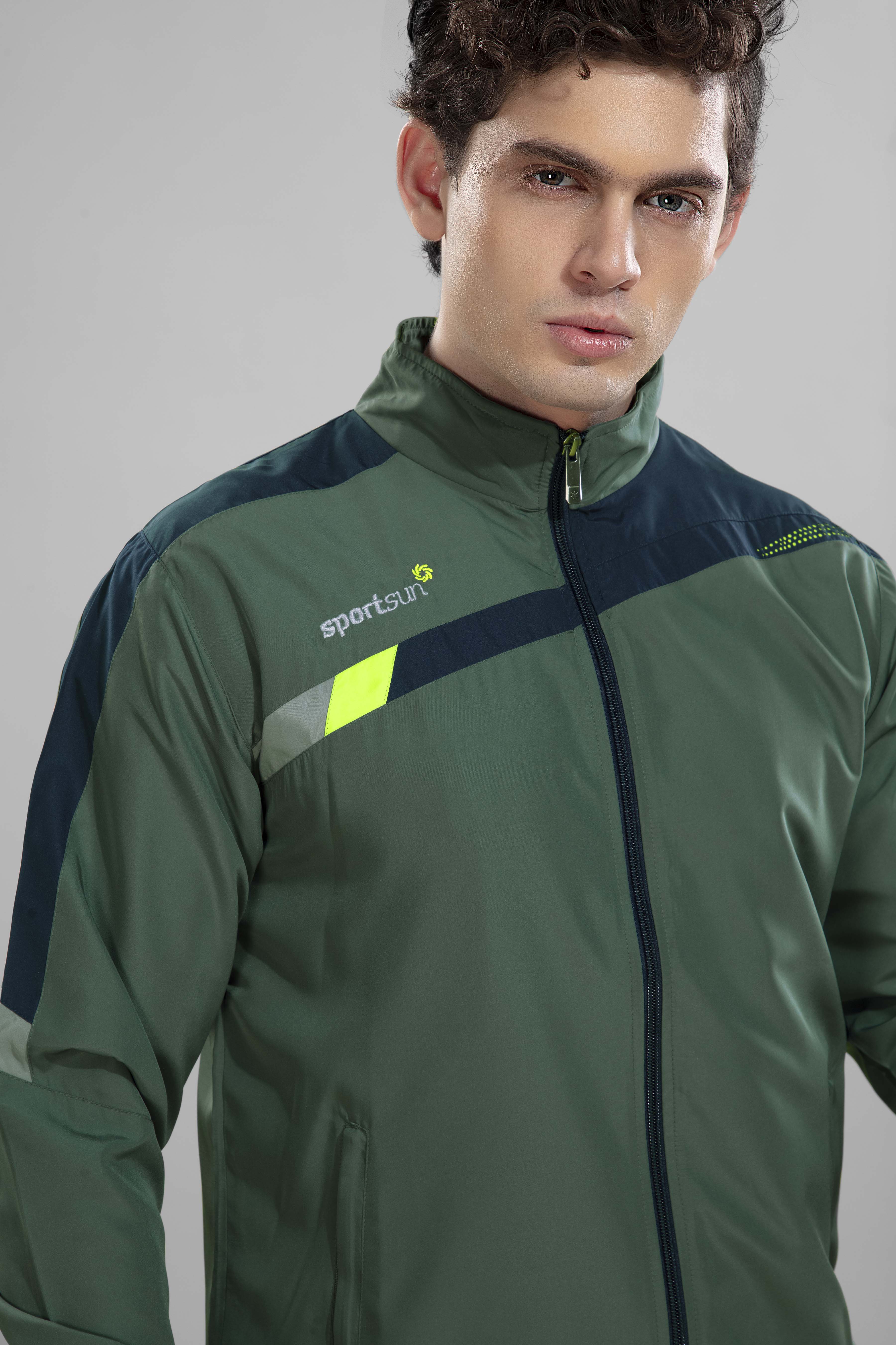 Sport Sun Forest Green Premium Sports Jacket