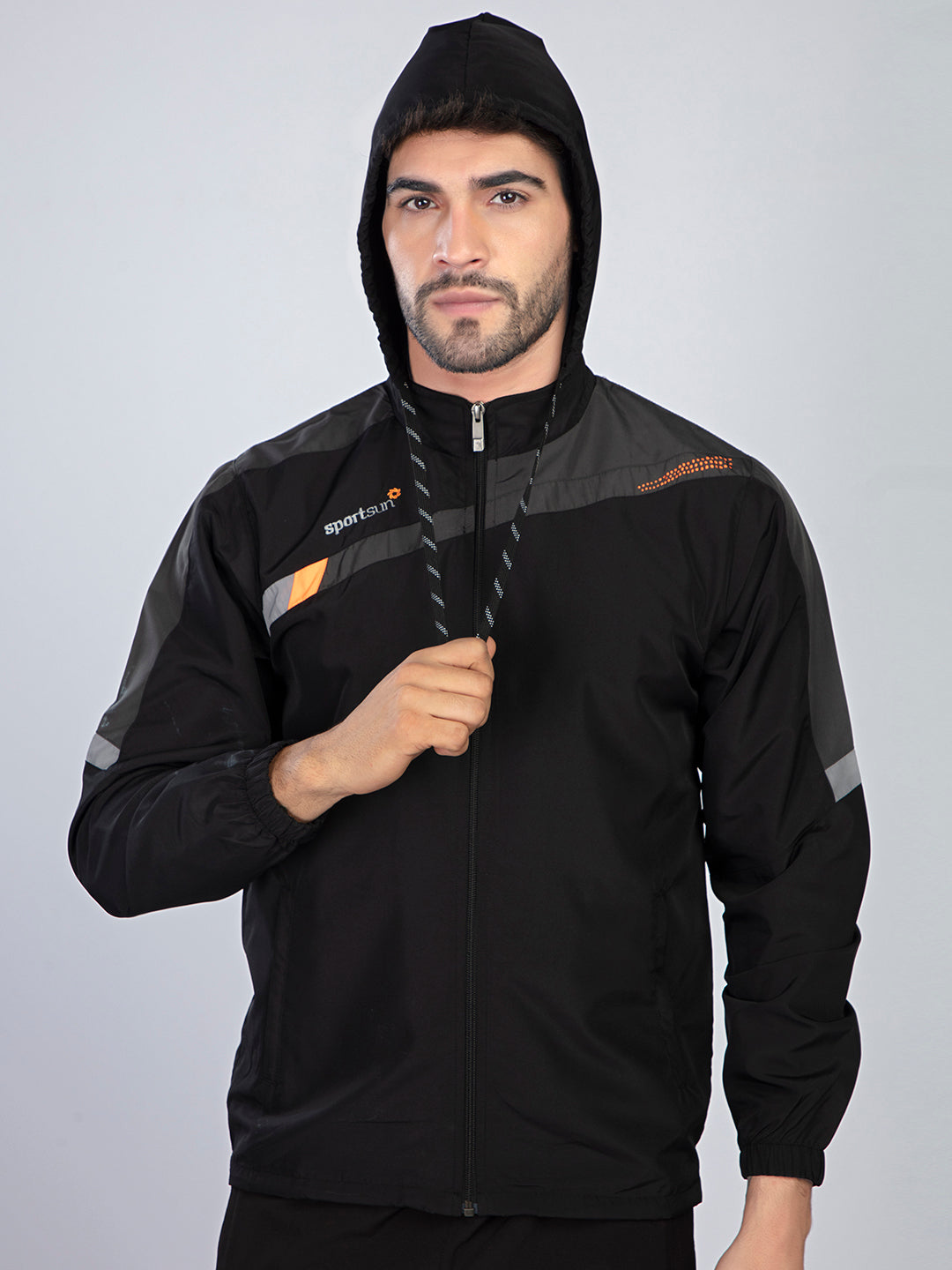 Sport Sun Black Premium Sports Jacket