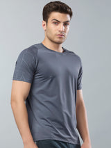 PLAYCOOL EMBOSSE ROUND NECK