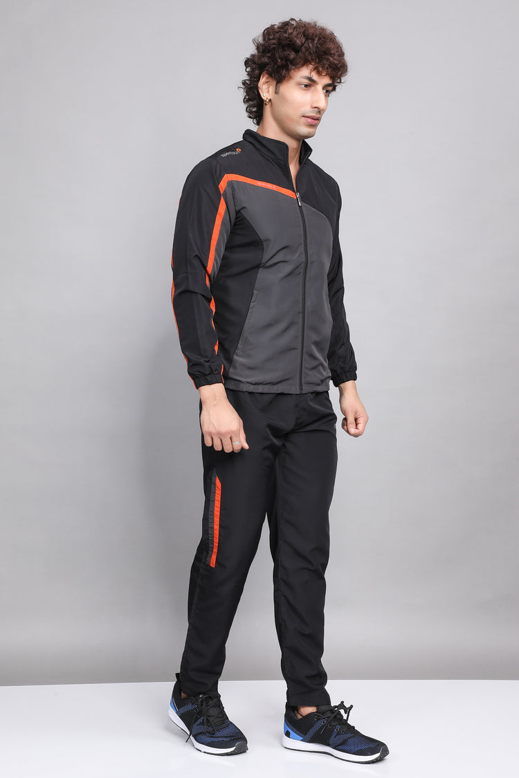Sport Sun Micro Poly Black Track Suit