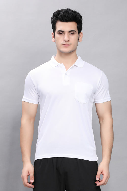DRYFIT POLO WITH POCKET