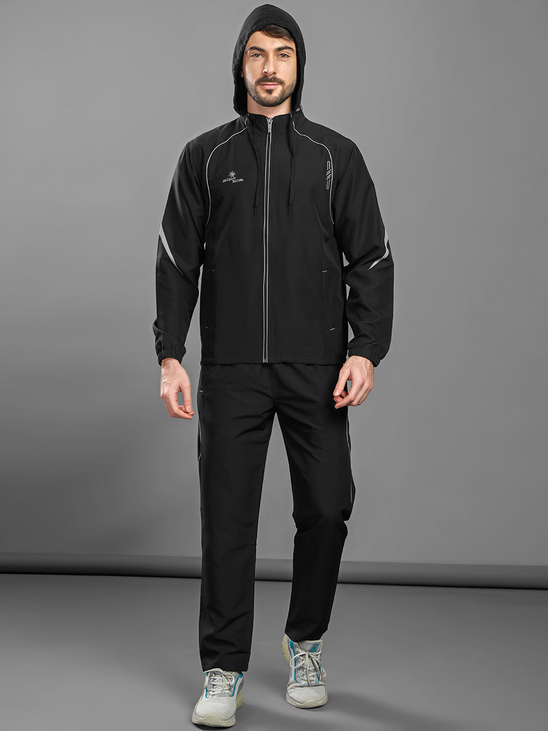 Sport Sun Micro Black Track Suit