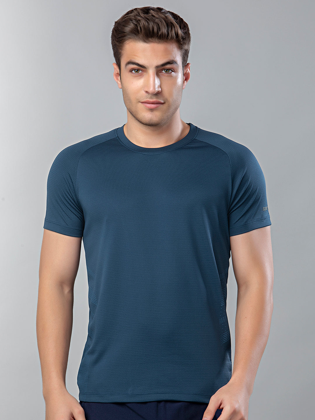 Sport Sun Active Round Neck Airforce T Shirt