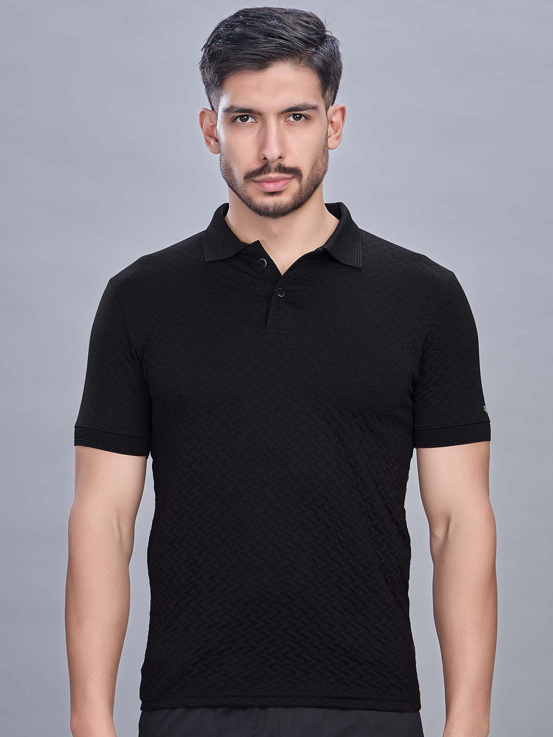 Solid Men Sports T Shirt