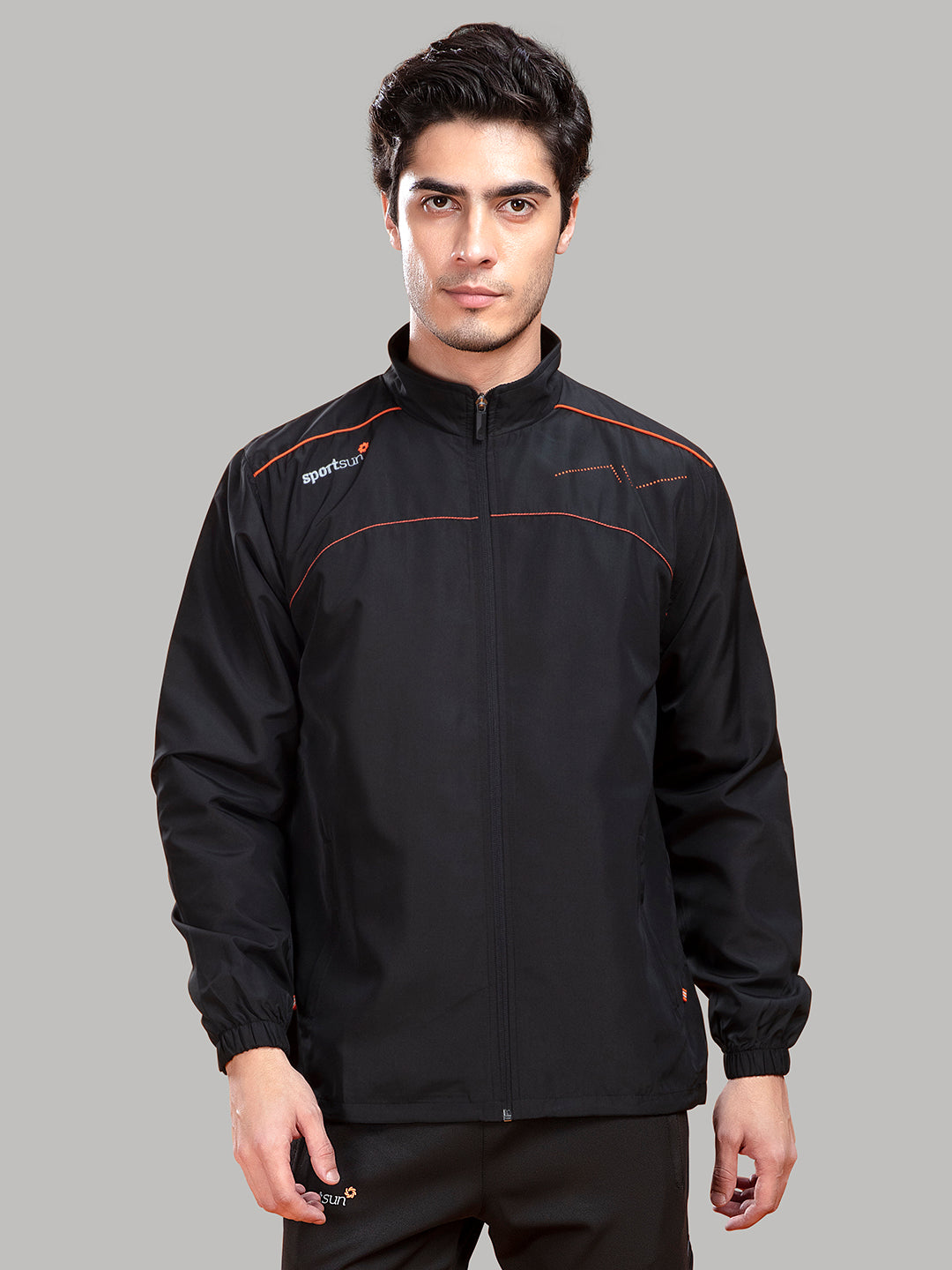 Sport Sun Black Premium Sports Jacket