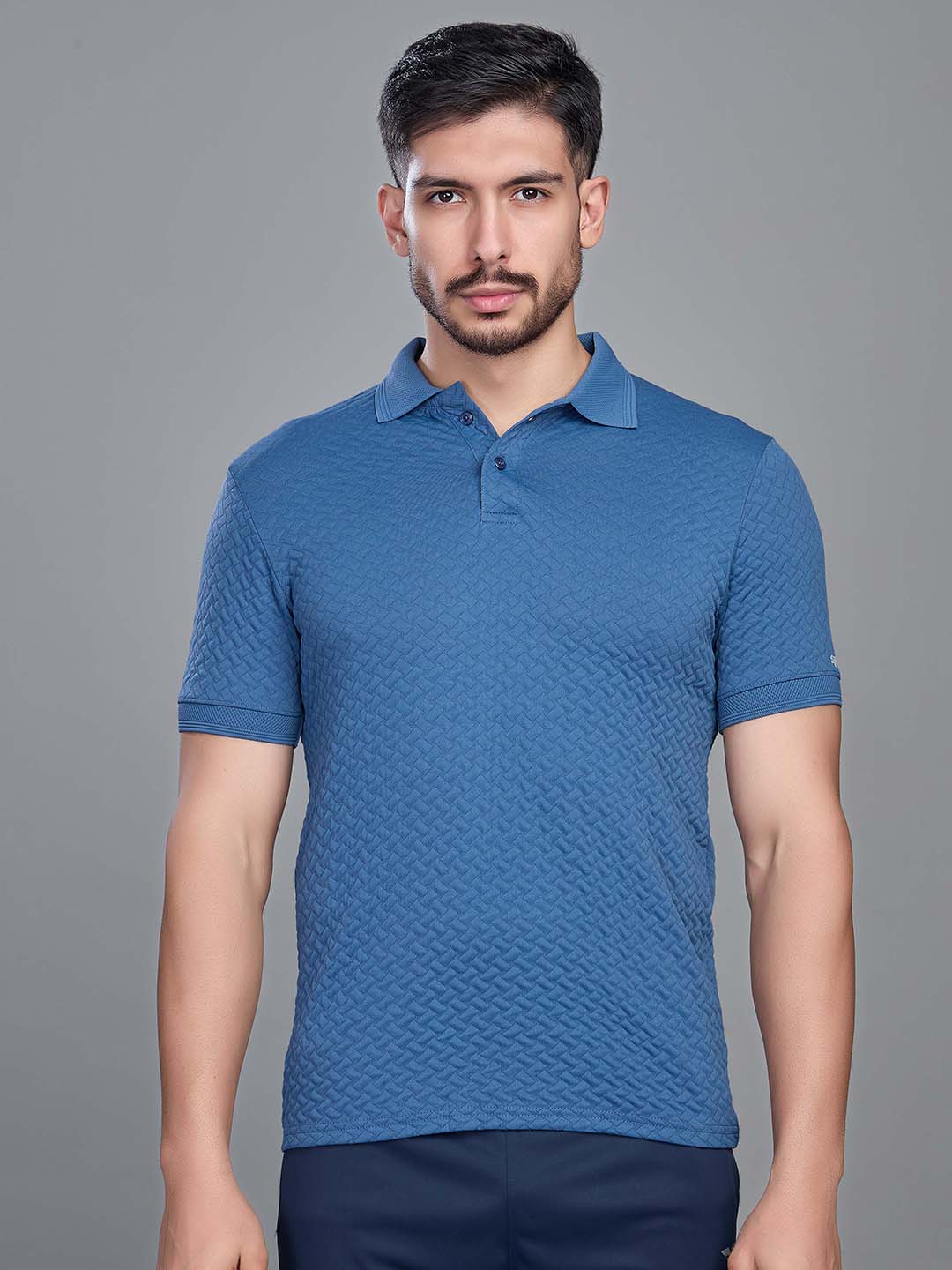Solid Men Sports T Shirt