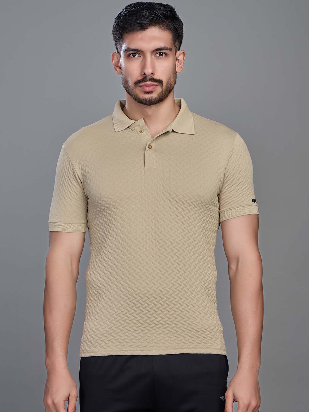 Solid Men Sports T Shirt