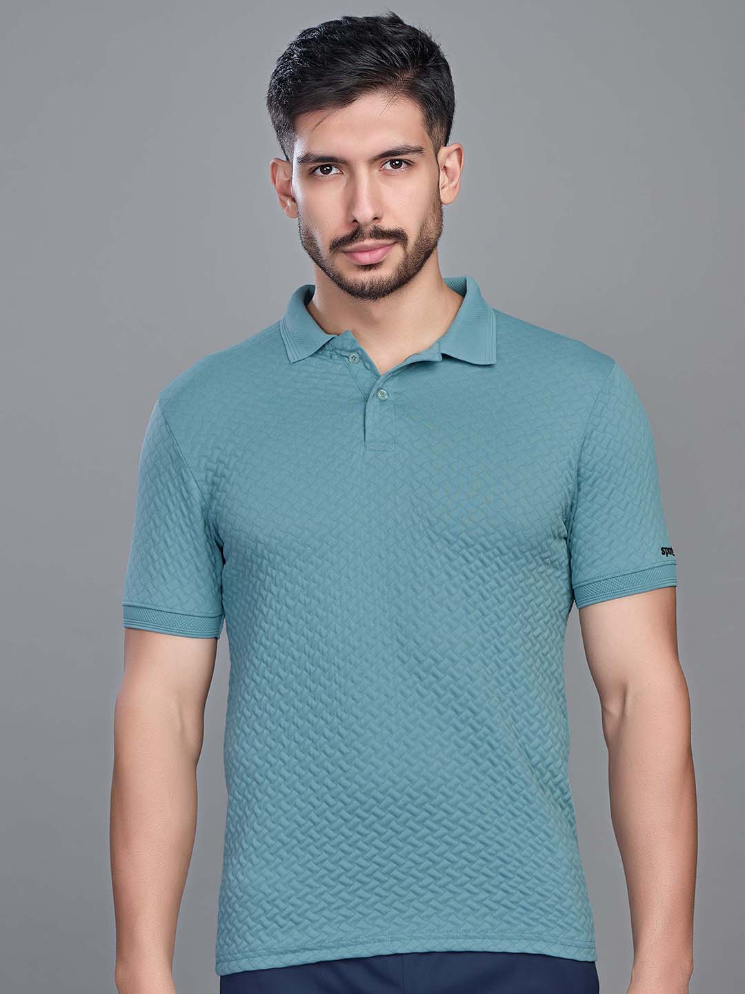 Solid Men Sports T Shirt