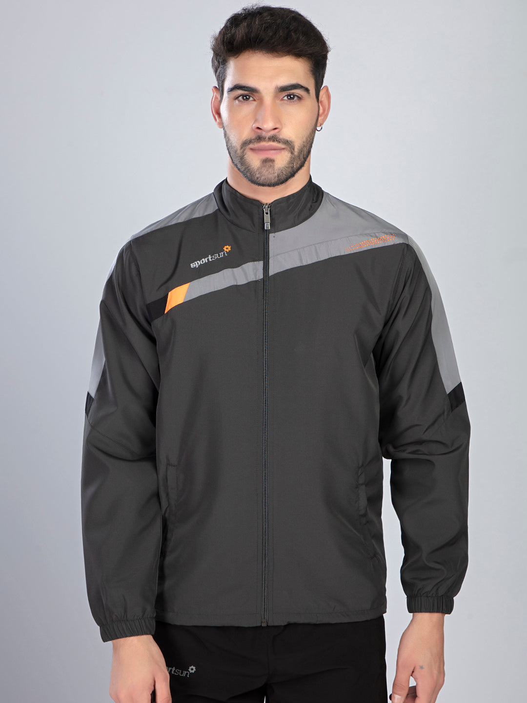 Sport Sun Dark Grey Premium Sports Jacket