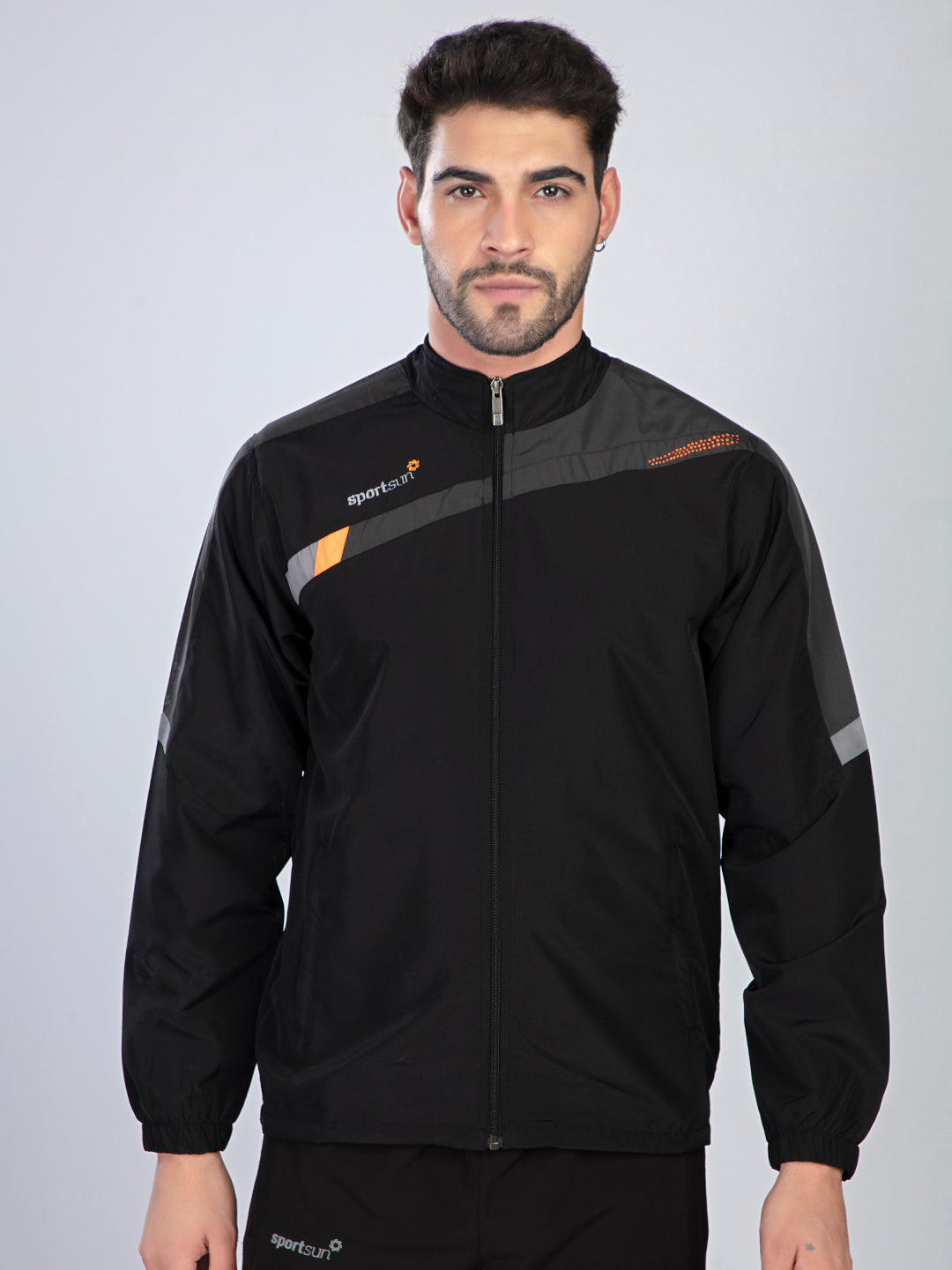 Sport Sun Black Premium Sports Jacket