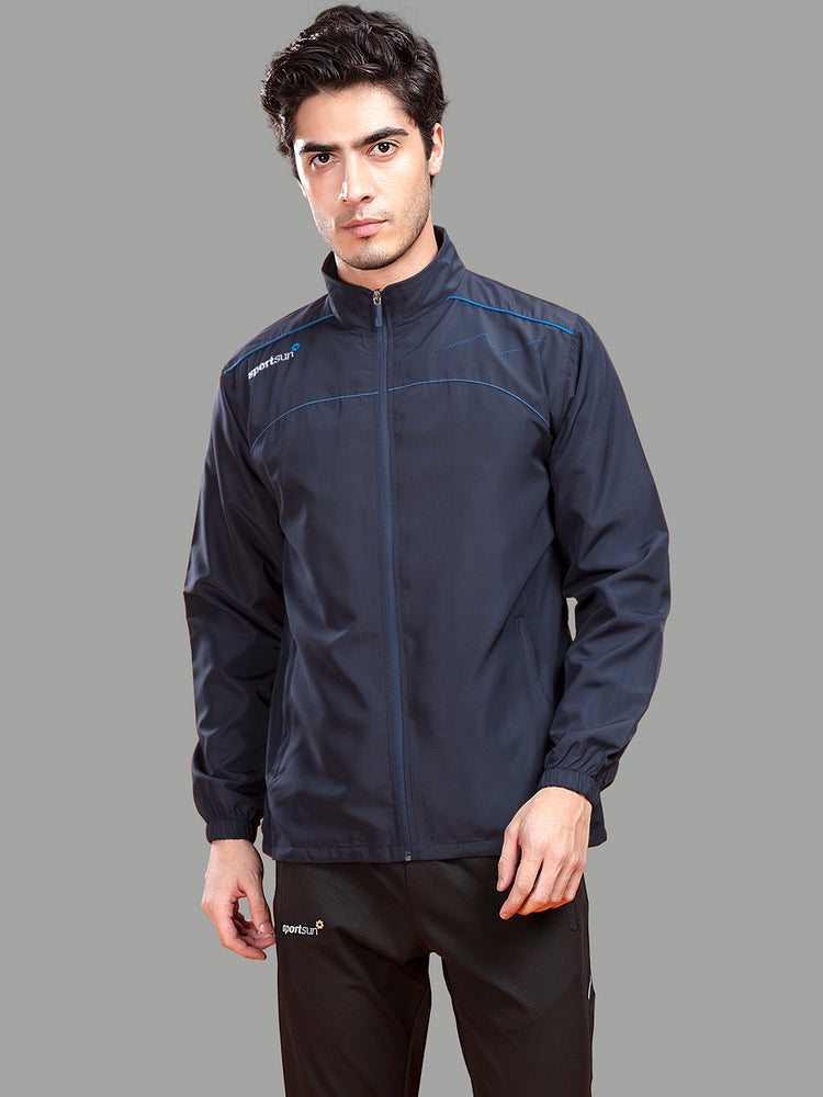 Sport Sun Navy Blue Premium Sports Jacket