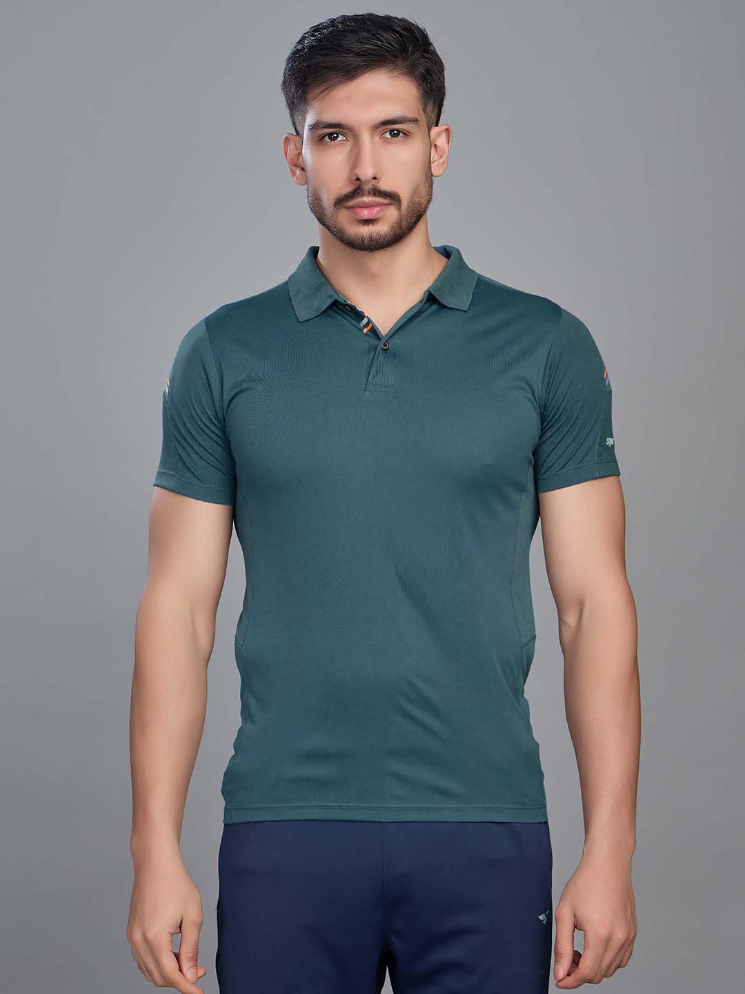 Solid Men Sports T Shirt