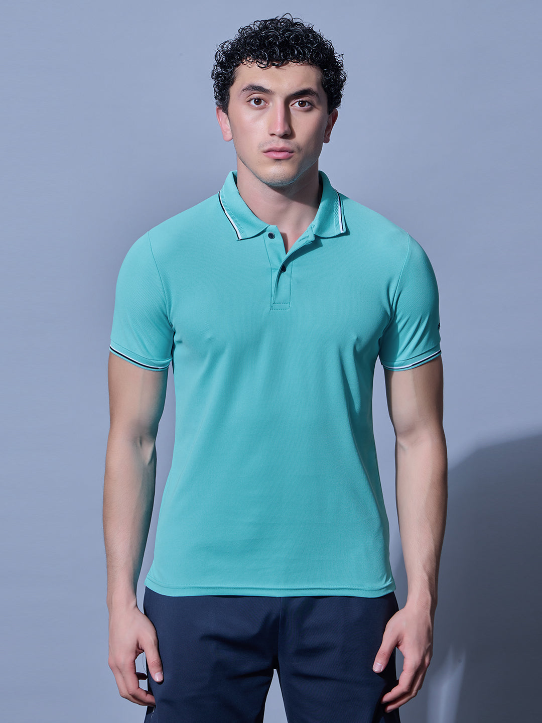 Sport Sun Max Polo Pro Sky Blue T Shirt