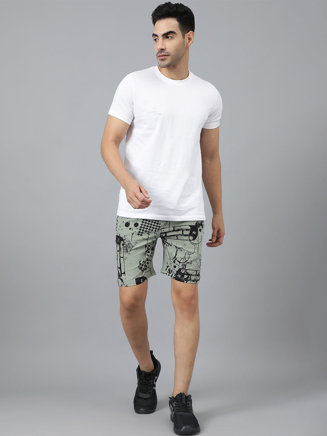 Sport Sun Pista Printed Men NS Lycra Shorts