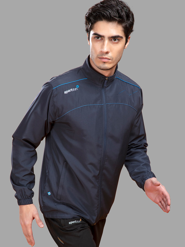 Sport Sun Navy Blue Premium Sports Jacket