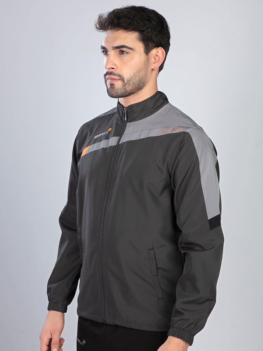 Sport Sun Dark Grey Premium Sports Jacket