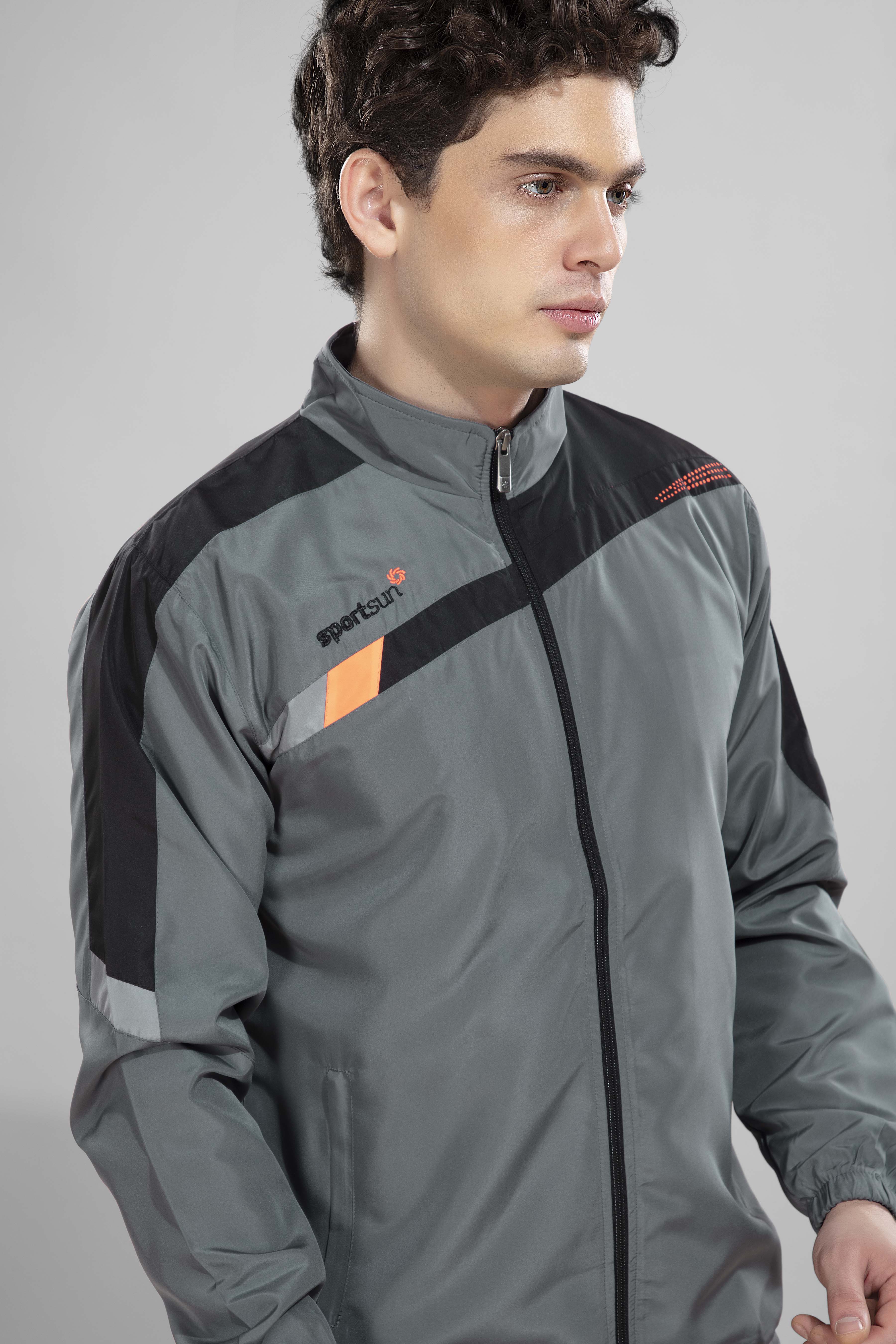 Sport Sun Grey Premium Sports Jacket