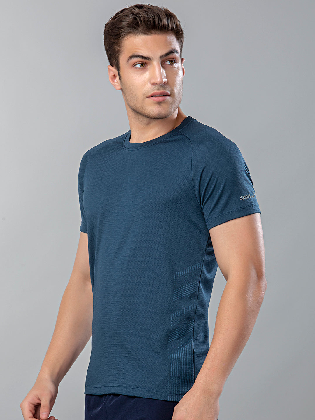 Sport Sun Active Round Neck Airforce T Shirt