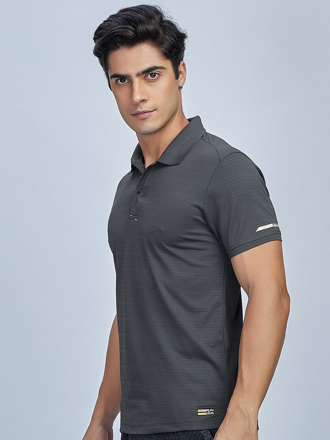 Sport Sun Playcool Polo Dark Grey T Shirt