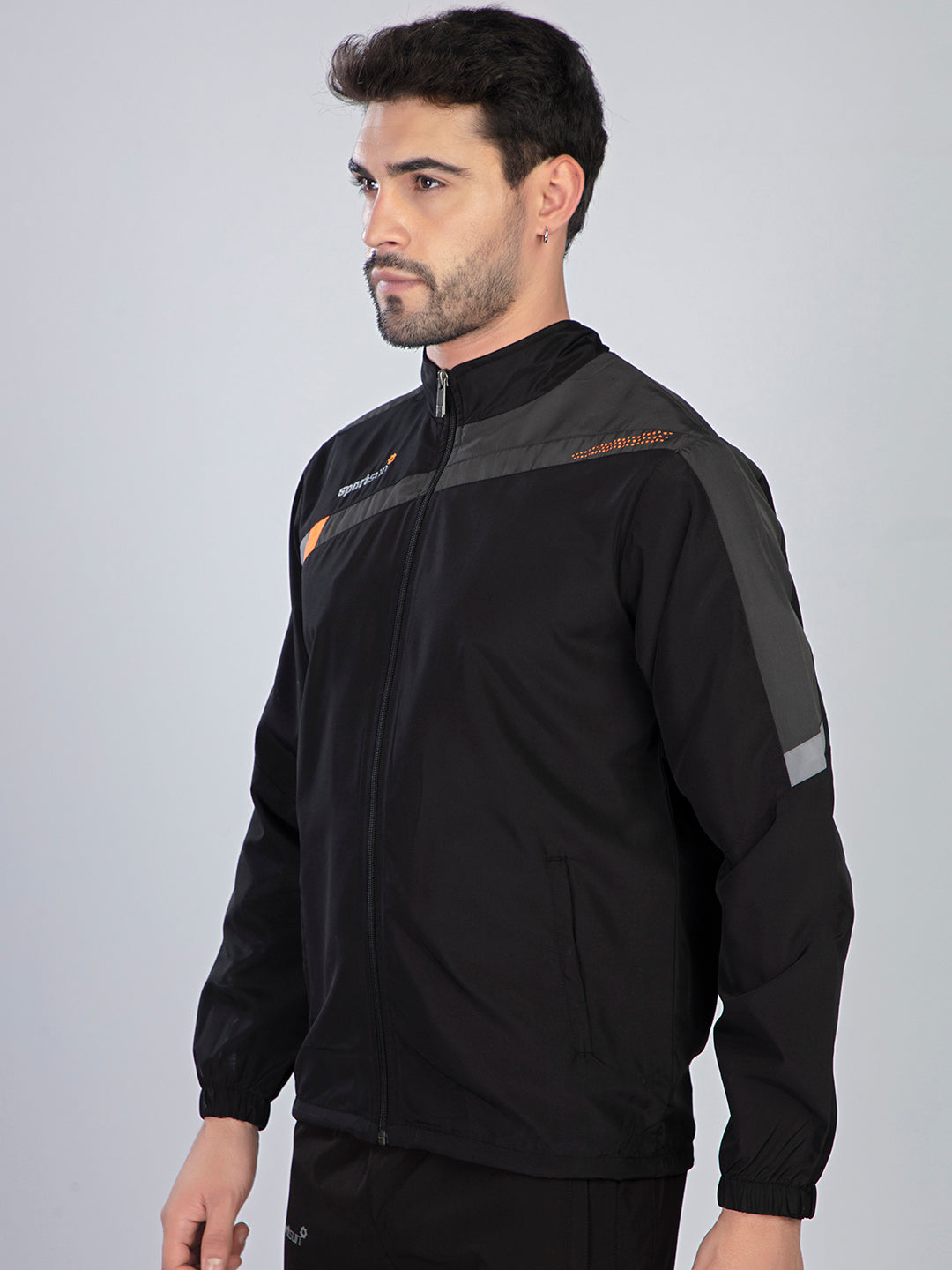 Sport Sun Black Premium Sports Jacket