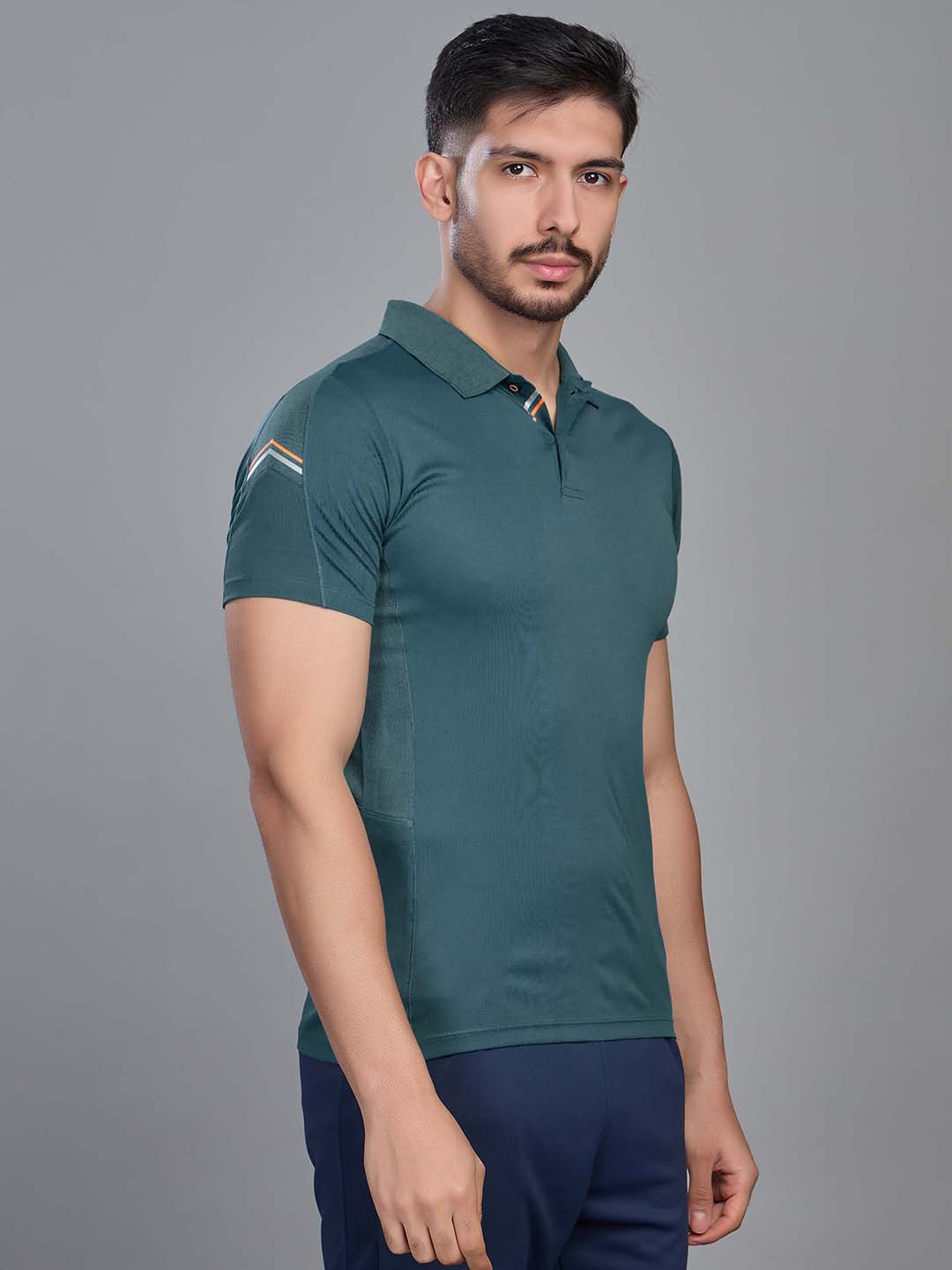 Solid Men Sports T Shirt
