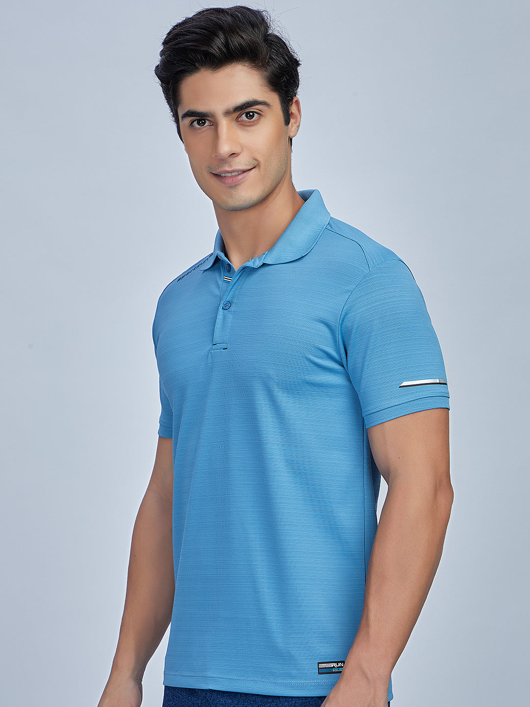 Sport Sun Playcool Polo Sky Blue T Shirt