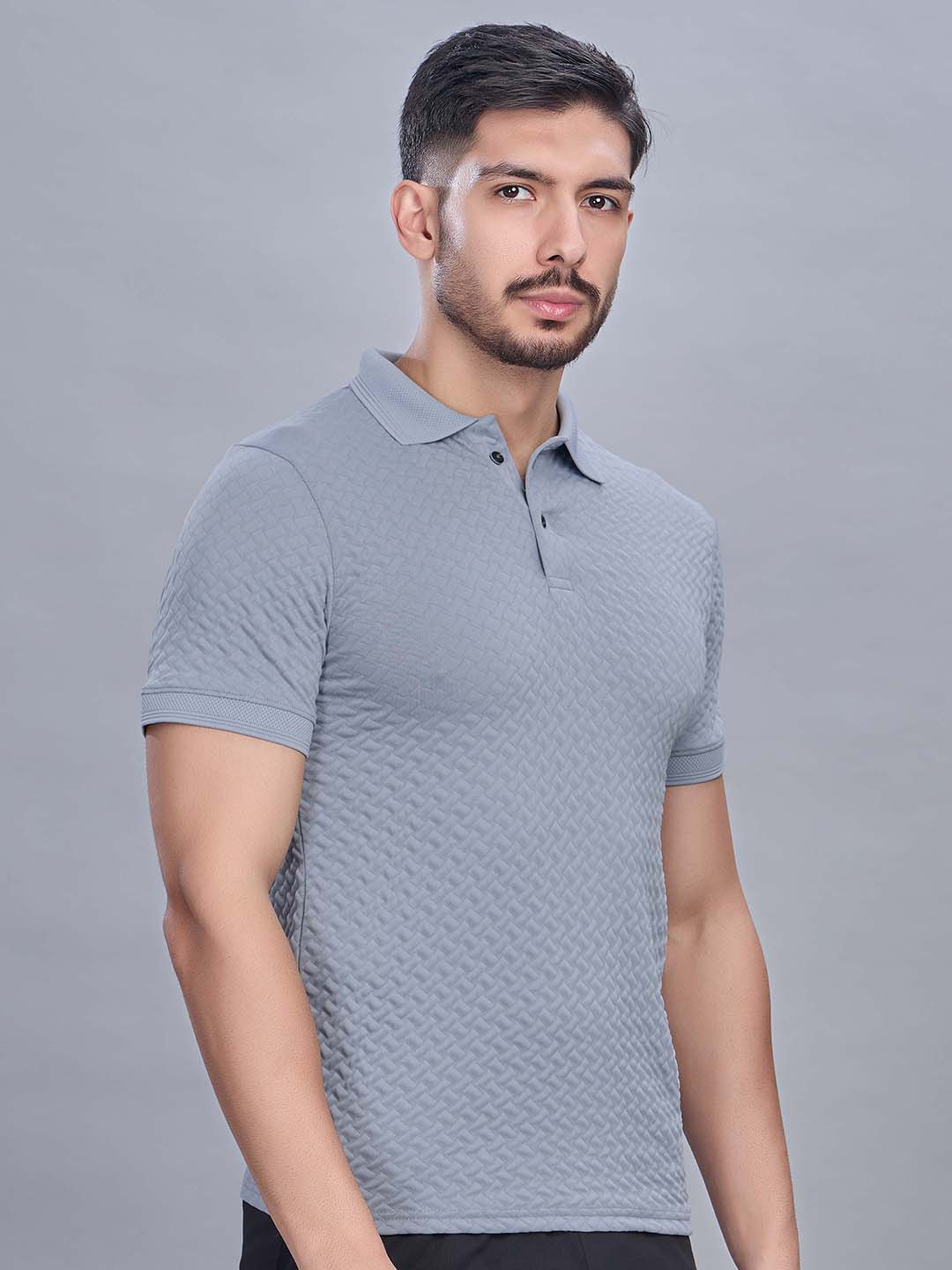 Solid Men Sports T Shirt