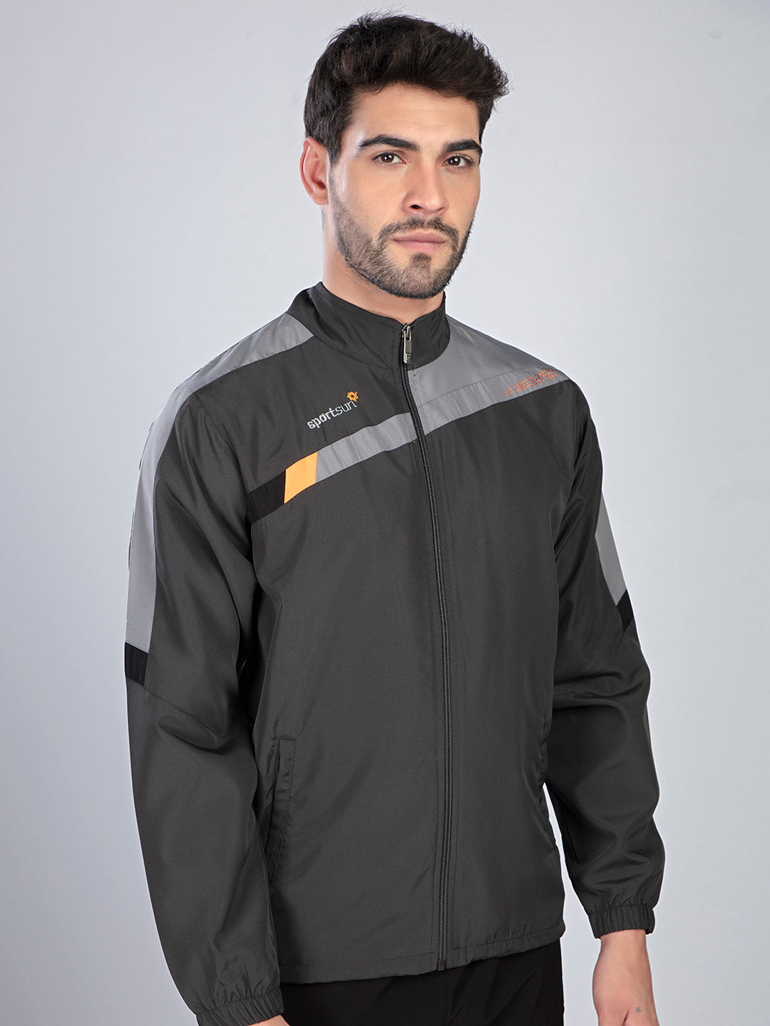 Sport Sun Dark Grey Premium Sports Jacket