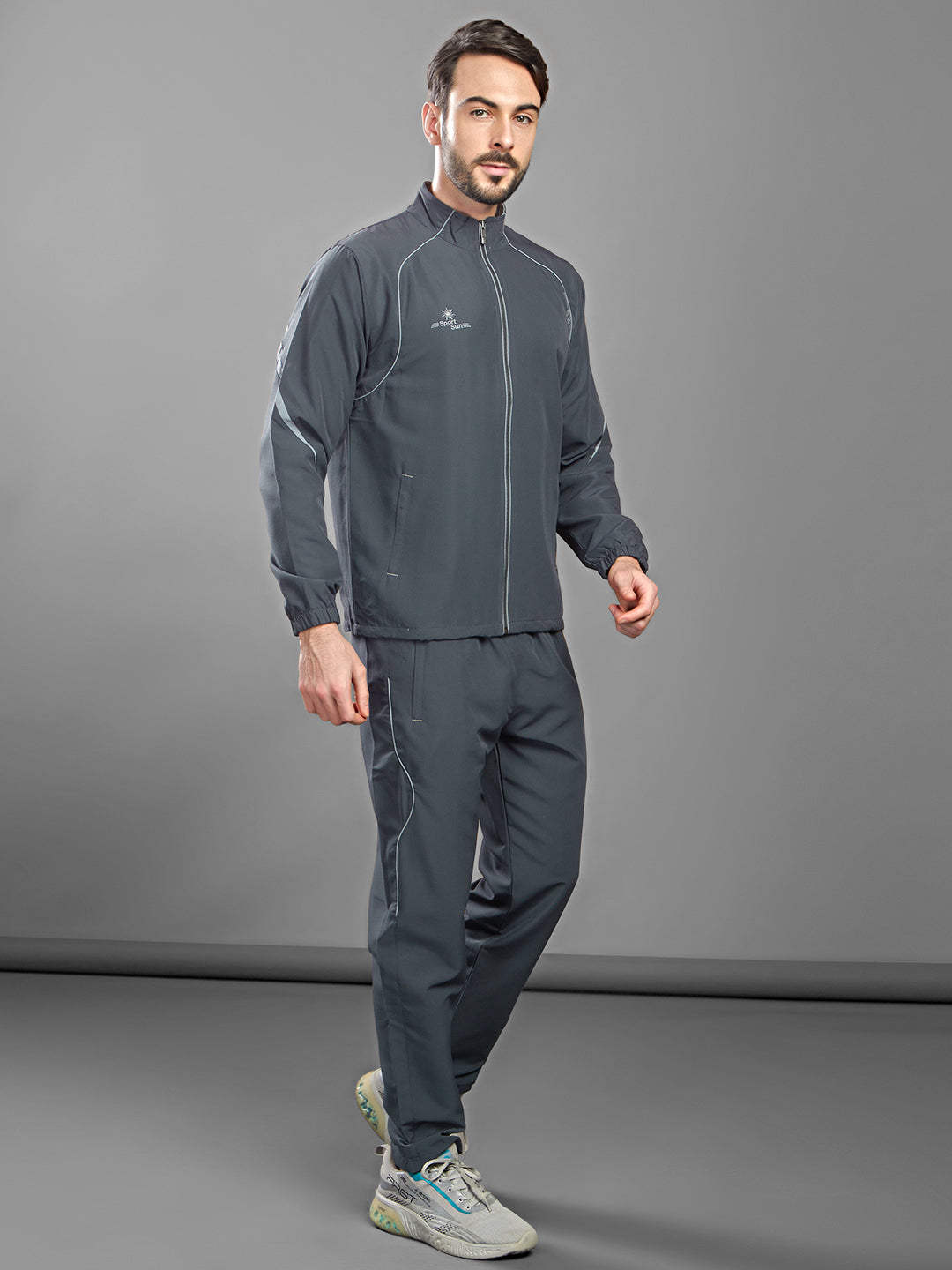 Sport Sun Micro Dark Grey Track Suit