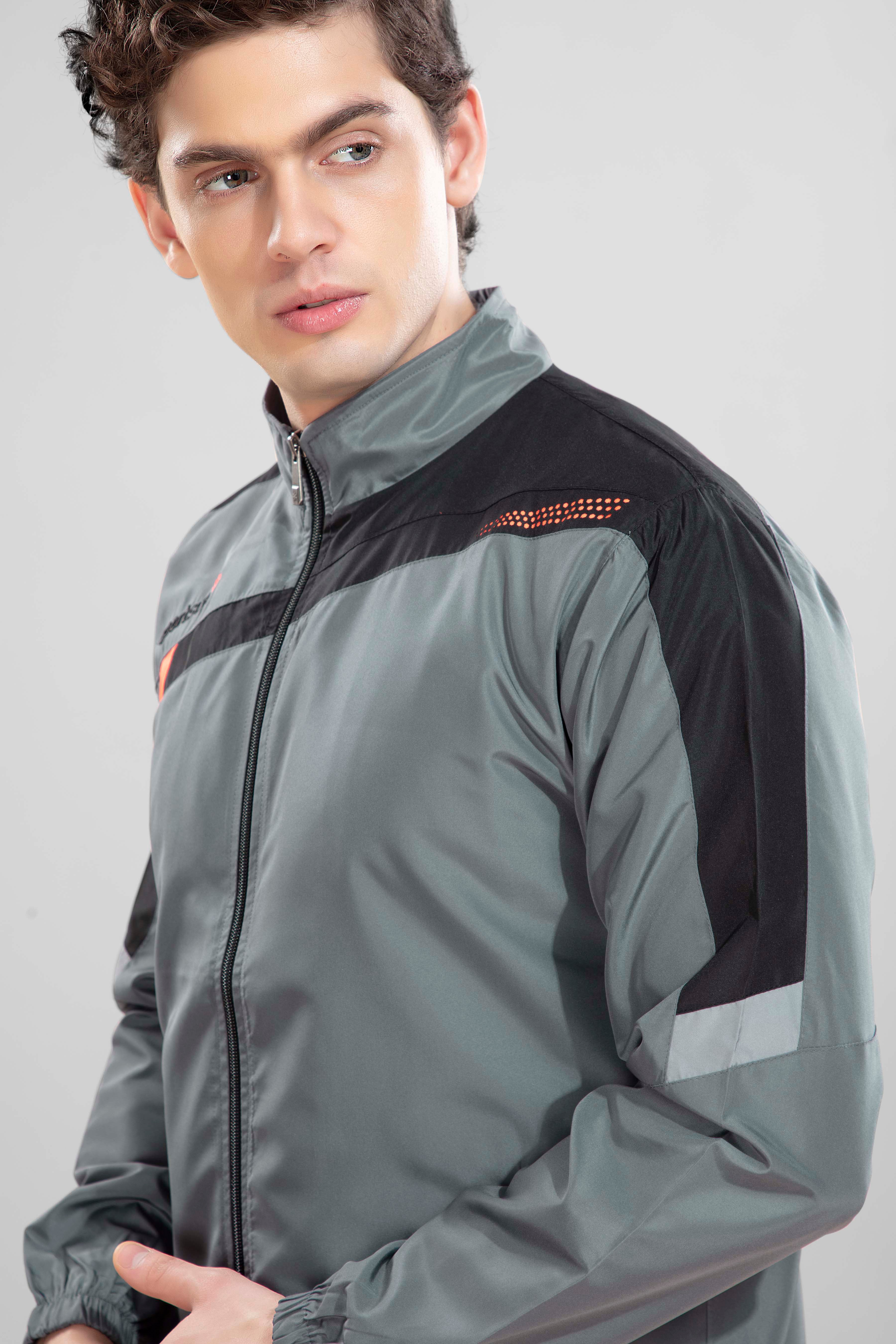 Sport Sun Grey Premium Sports Jacket