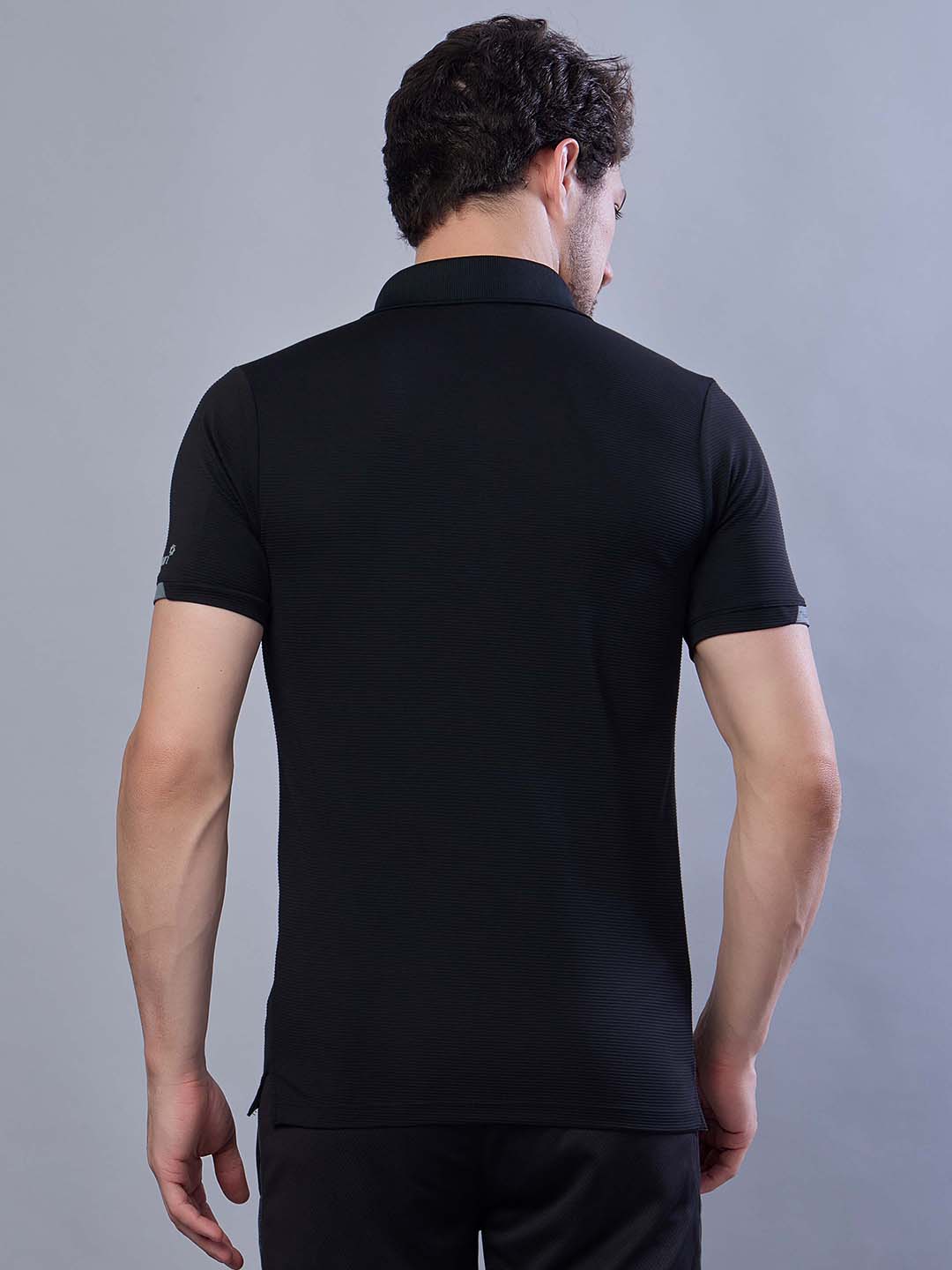 Men’s Stretchable Polo Neck Sports T Shirt