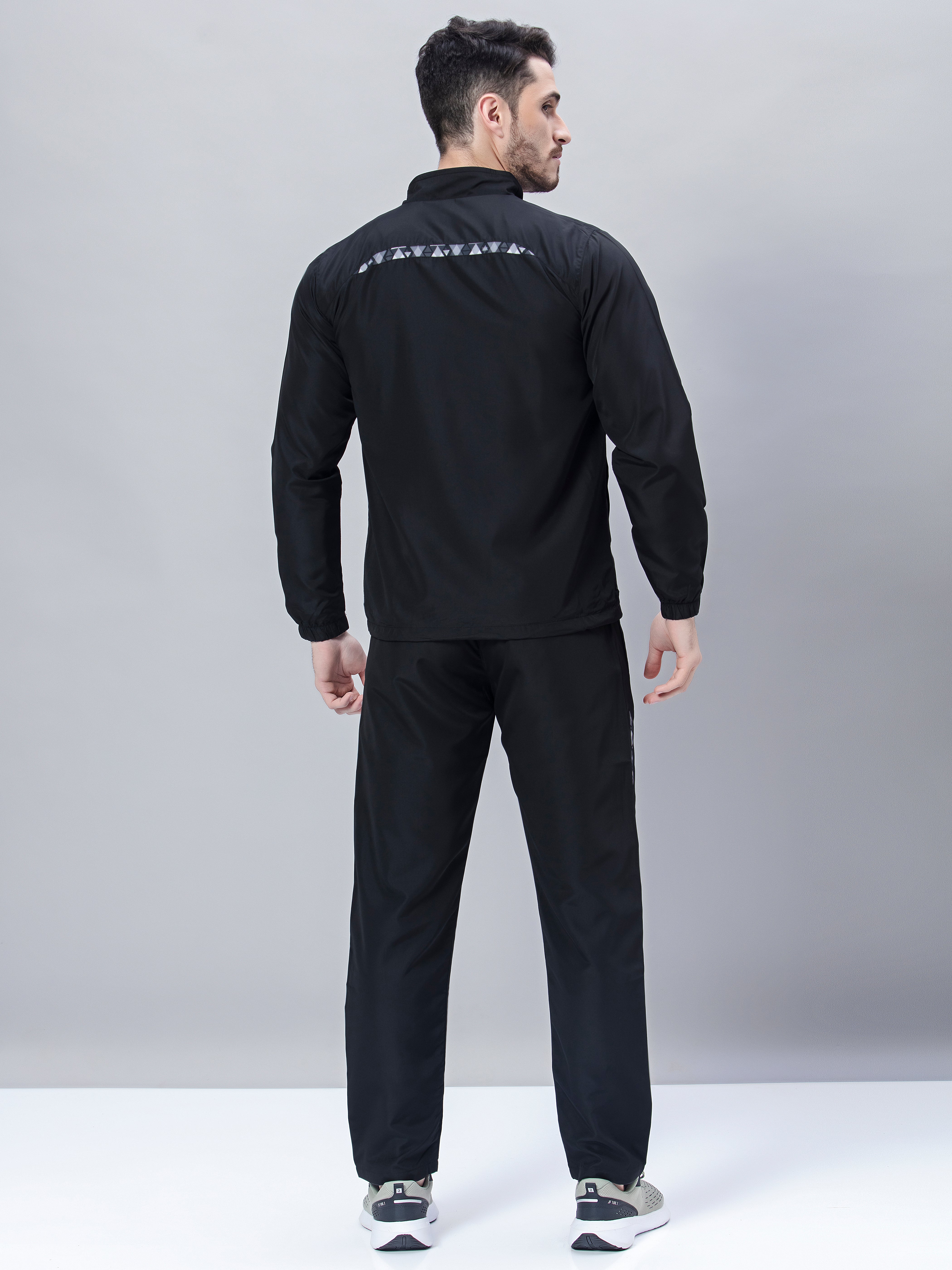 Sport Sun Micro Poly Black Track Suit