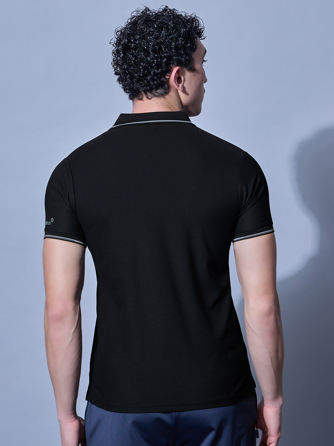 Sport Sun Max Polo Pro Black T Shirt