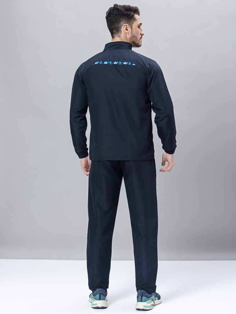 Sport Sun Micro Poly Navy Blue Track Suit