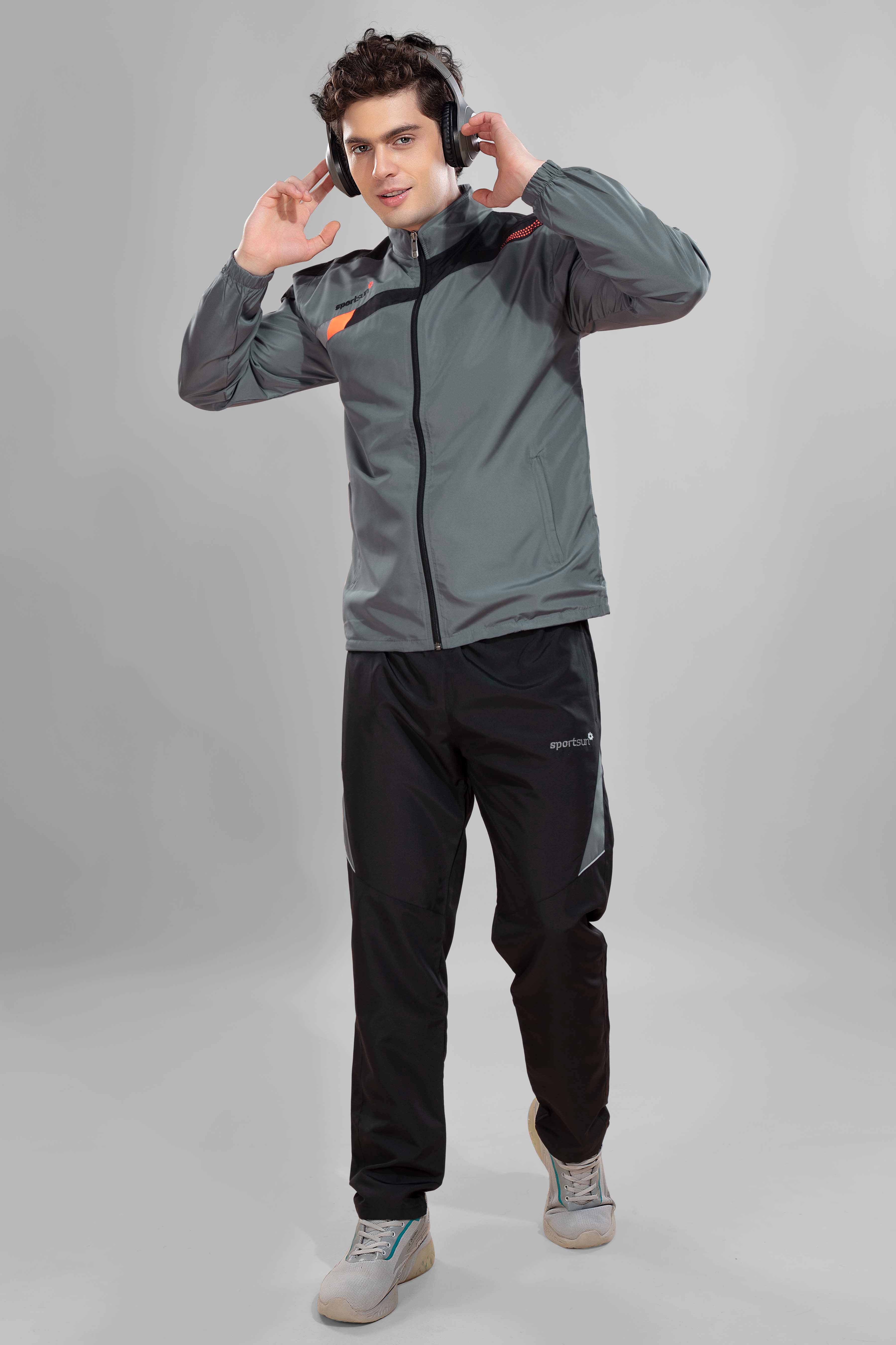 Sport Sun Grey Premium Sports Jacket