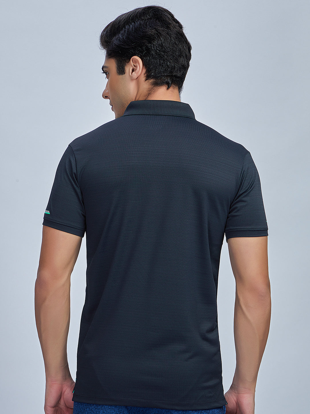 Sport Sun Playcool Polo Navy Blue T Shirt