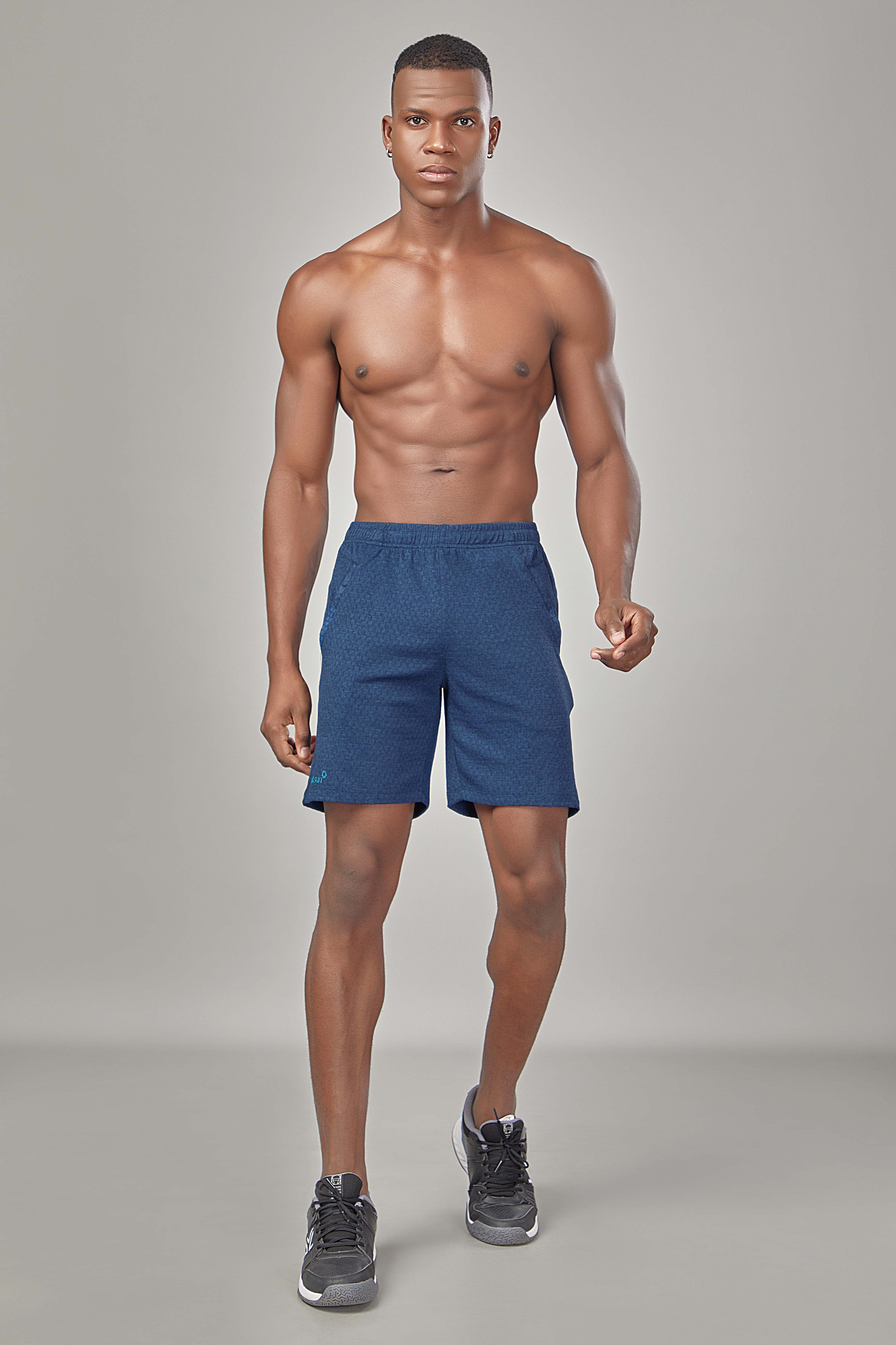 Sport Sun Men Navy Blue Max Shorts