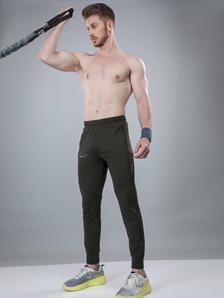 Sport Sun Playcool Olive Jogger Track Pant for Men