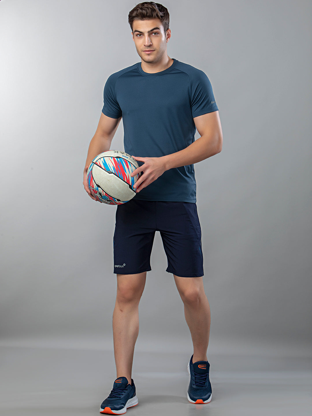 Sport Sun Active Round Neck Airforce T Shirt
