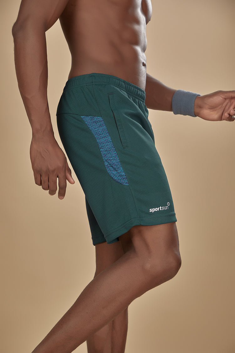 Sport Sun Men Green Nova Shorts