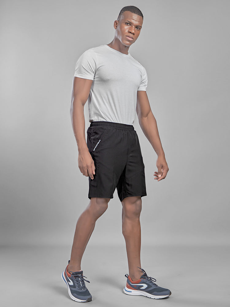 Sport Sun Sports Cargo Black Shorts