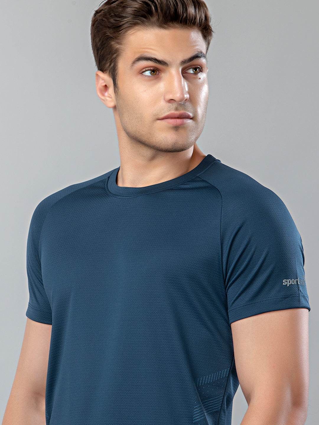 Sport Sun Active Round Neck Airforce T Shirt