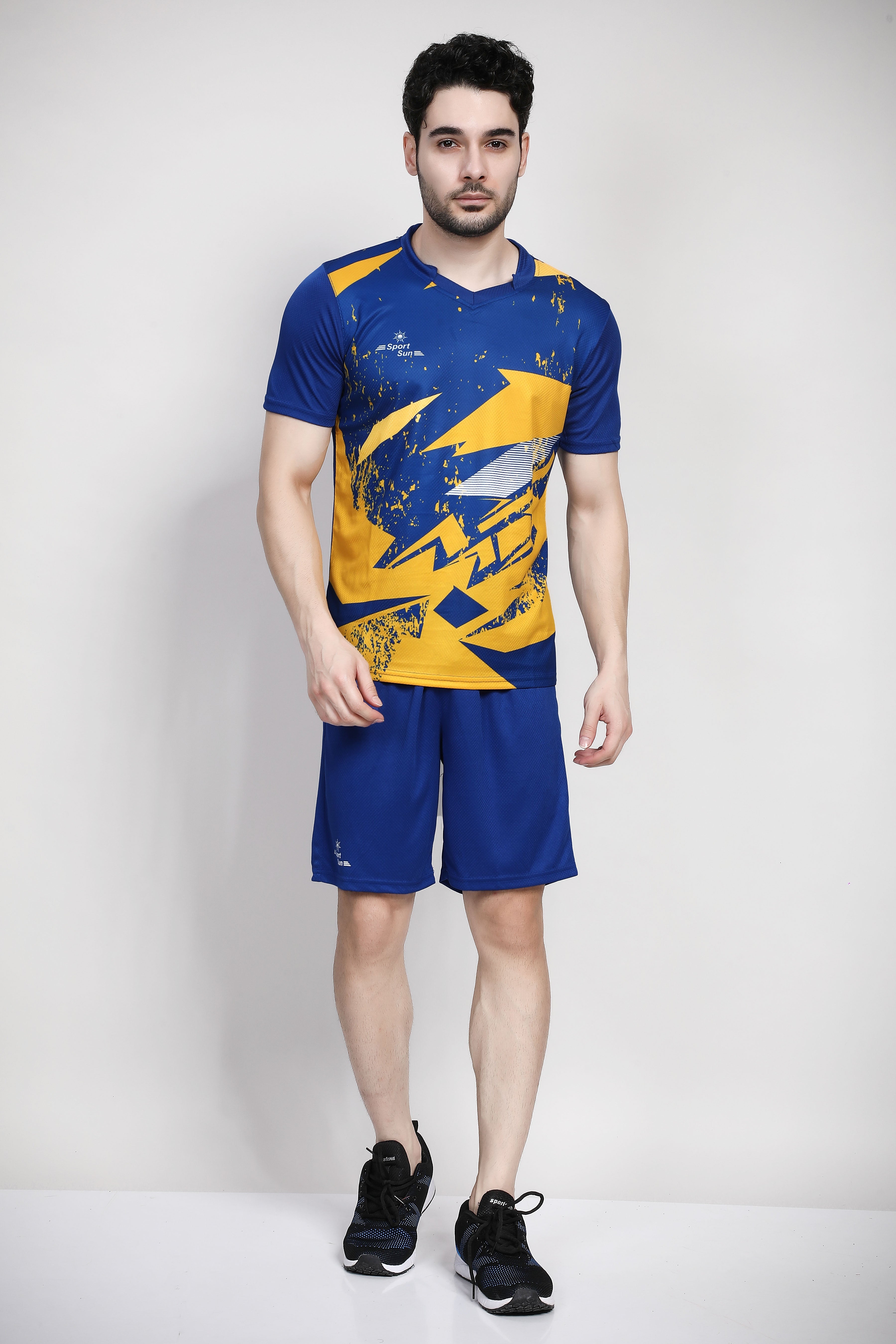 Sports Royal Blue Football Kit For Men